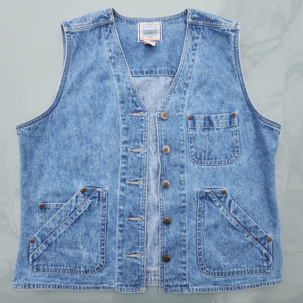 Vintage Denim Vest